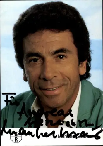 Ak Moderator Manfred Sexauer, Portrait, Autogramm