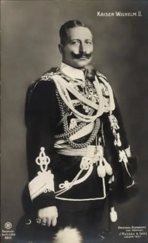 Ak Kaiser Wilhelm II., Portrait, Husarenuniform