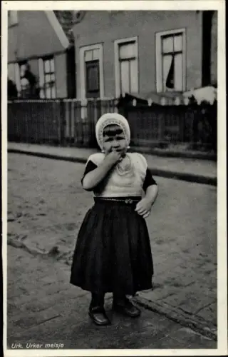 Ak Urk Flevoland Niederlande, Urker melsje