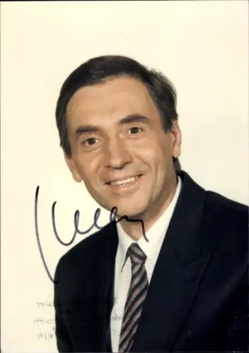 Ak Politiker Klaus Gollert, Portrait, Autogramm