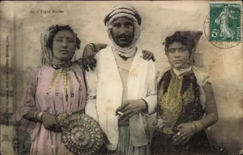 CPA Alger, Types Arabes