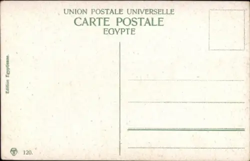 CPA Égypte, La Chappe de Crocodil