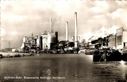 Ak Mülheim an der Ruhr, Eisenwerke Mülheim Meiderich