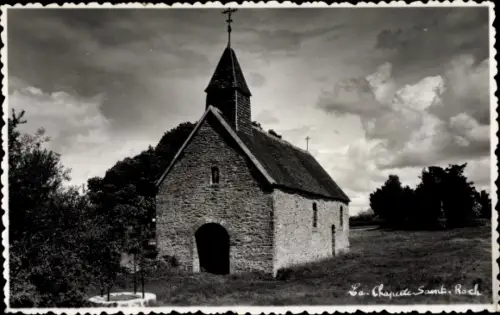 Foto Ak Pont d Ouilly Calvados, La Chapelle Saint Roch