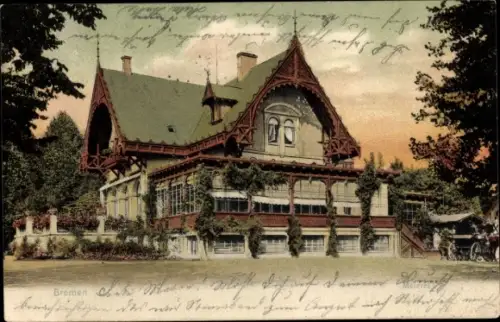 Ak Hansestadt Bremen, Meierei im Bürgerpark