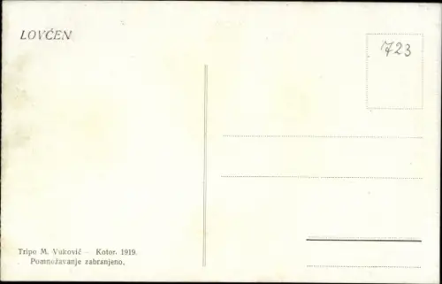 Ak Lovćen Lovtchen Montenegro, Wasserpartie, Berge