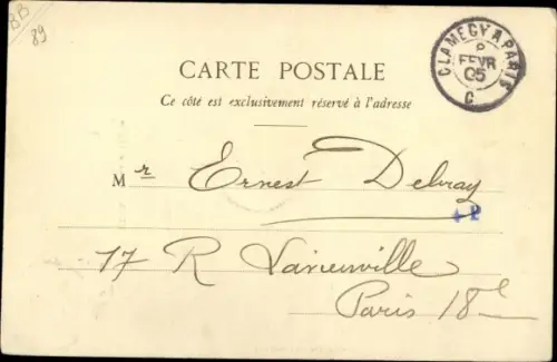 Ak Étais la Sauvin Yonne, Portail de l'Eglise