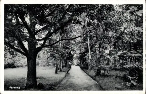 Ak Sandkrug Hatten in Oldenburg, Schullandheim Sandkrug, Parkweg