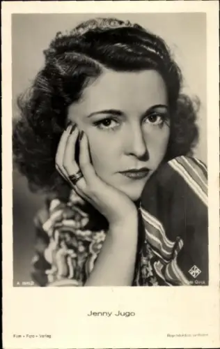Ak Schauspielerin Jenny Jugo, Portrait, UFA Film A 3646/2
