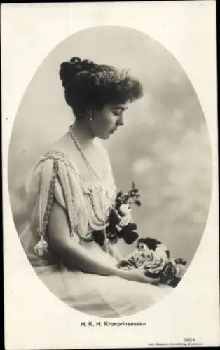 Ak Kronprinzessin von Schweden, Margaret of Connaught