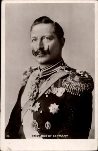 Ak Kaiser Wilhelm II., Emperor of Germany