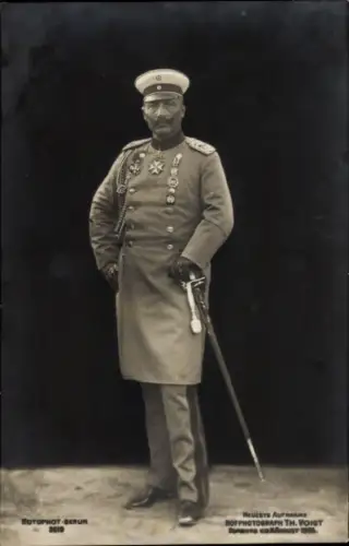 Ak Kaiser Wilhelm II, Portrait in Uniform