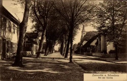 Ak Zarrentin am Schaalsee, Kirche