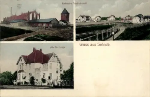 Ak Sehnde in Niedersachsen, Villa Dr. Hoppe, Kaliwerke Friedrichshall