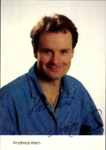 Ak Schauspieler Andreas Kern, Portrait, Autogramm, Show-Express