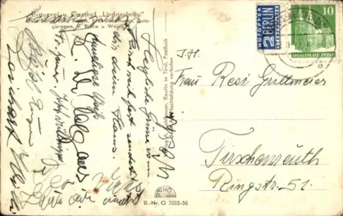 Ak Windischeschenbach, Brauerei und Gasthof Lindnerbräu 