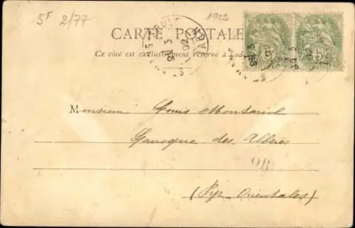 Ak Biarritz Pyrénées Atlantiques, Attelage Basque