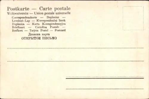 Künstler Ak Gotthardpost, Postkutsche