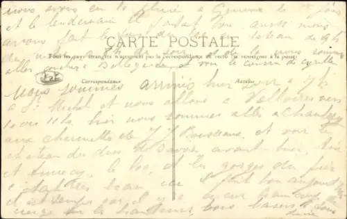 Ak Isere Frankreich, Vallee d'Entremont