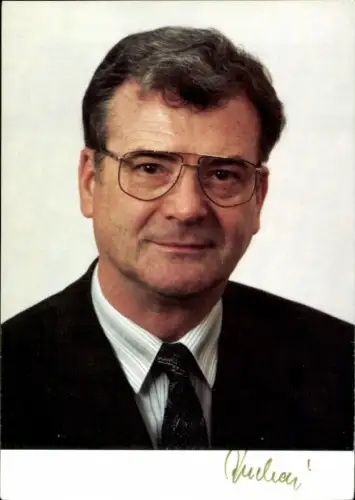 Ak Politiker Josef Duchac, Portrait, Autogramm