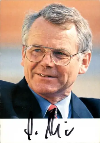 Ak Politiker Berndt Seite, Portrait, Autogramm