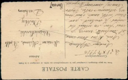 Material Ak Souvenir, Hufeisen, Fahnen