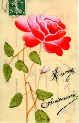 Zelluloid Ak Kitsch, Blume