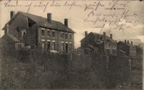 Ak Liévin Pas de Calais, Blick auf den zerstörten Ort