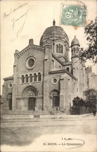 Judaika Ak Dijon Côte d'Or, Synagoge