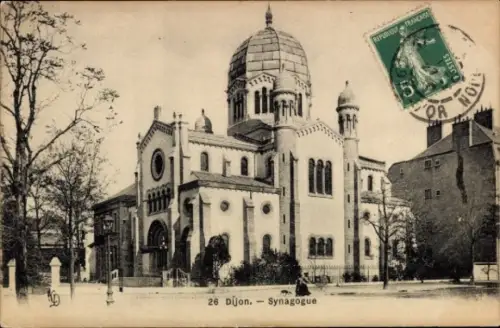 Judaika Ak Dijon Côte d'Or, Synagoge