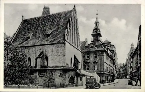 Judaika Ak Praha Prag, Synagoge
