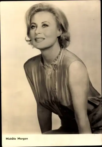 Ak Schauspielerin Michele Morgan, Portrait, Film Aufenthalt vor Veracruz