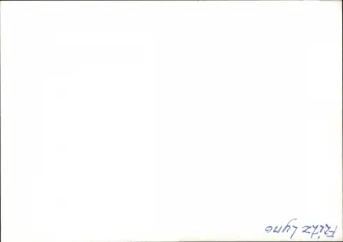 Autogrammkarte Moderator Fritz Egner, Portrait, Autogramm