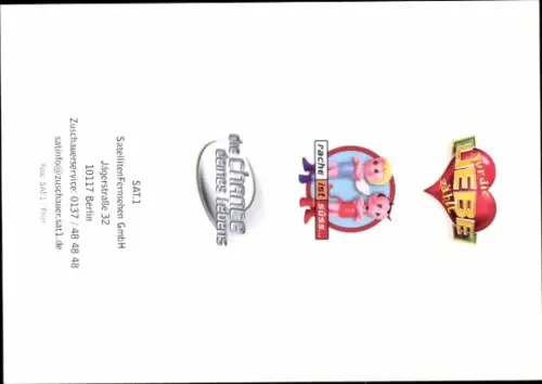 Autogrammkarte Moderator Kai Pflaume, Portrait, Autogramm