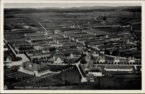 Ak Stetten am kalten Markt, Lager Heuberg vom Flugzeug aus