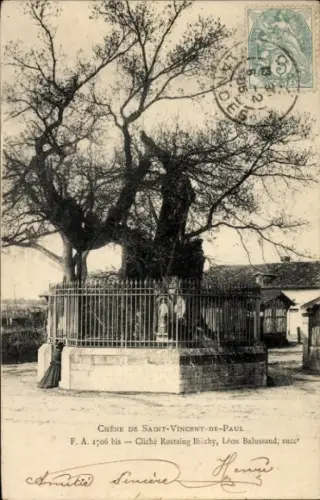 CPA Saint Vincent de Paul Landes, Le Chêne tri-centenaire