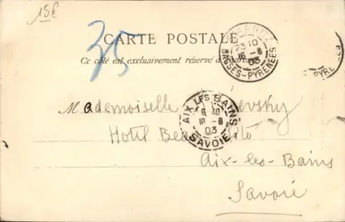 CPA Type Basque, Marchande de Sardines