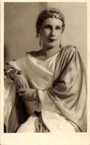 Foto Ak Porträt einer Schauspielerin?, Kleopatra