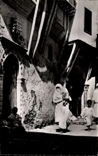 CPA Alger Alger Algérie, Une rue arabe