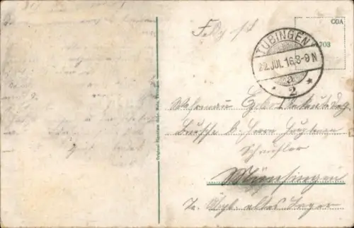 Ak Tübingen am Neckar, Gesamtansicht