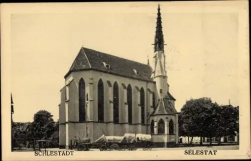 Ak Sélestat Schlestadt Schlettstadt Elsass Bas Rhin,  Sélesstat, Gebäude, keine Personen, keine H