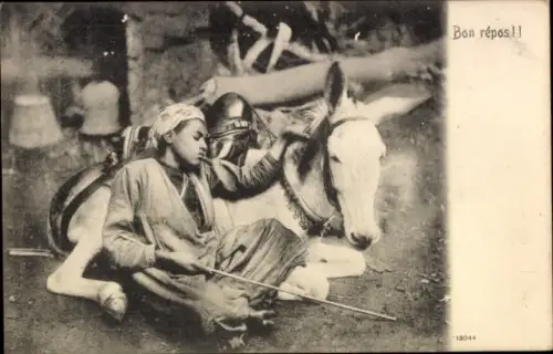 CPA Égypte, Bon répos