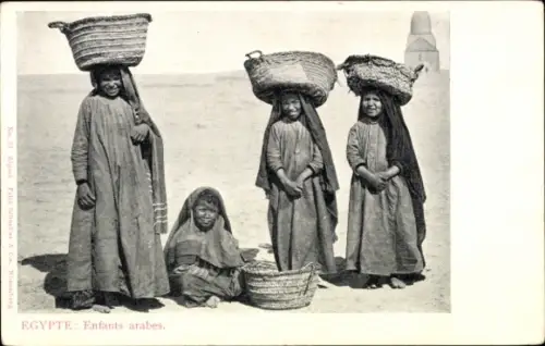 Ak Ägypten, Enfants arabes