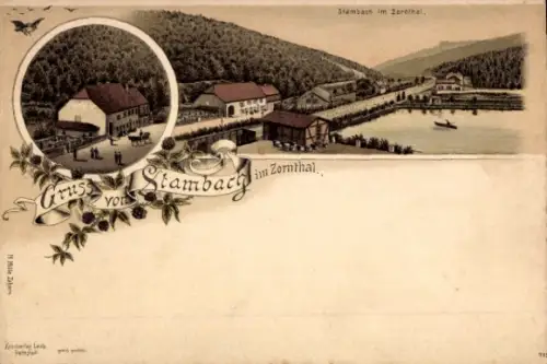 Litho Stambach Elsass Bas Rhin, Zornthal