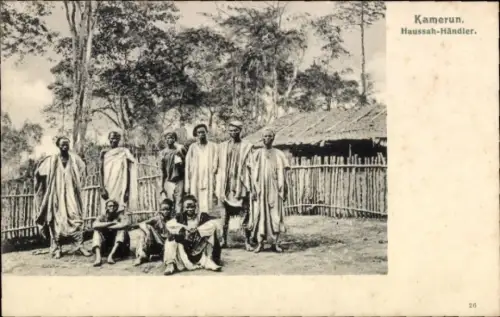 Ak Kamerun, Haussah-Händler