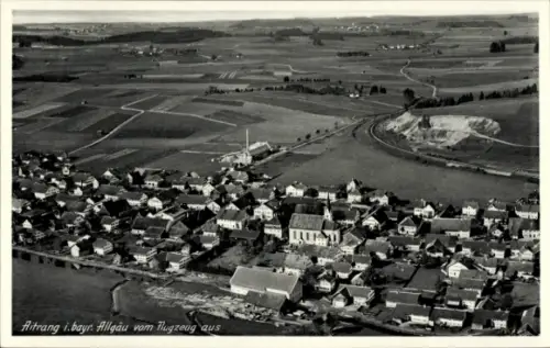Ak Aitrang in Schwaben, Fliegeraufnahme