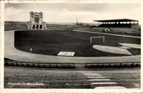 Ak Chemnitz in Sachsen, Großkampfbahn, Stadion