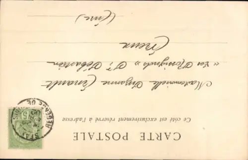 CPA Tunis, Jeune Fille Juive