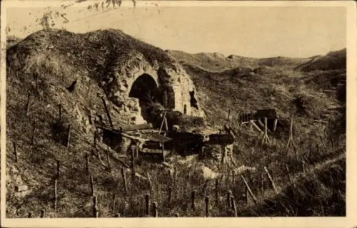 CPA Belleville sur Meuse Meuse, Fort de Souville