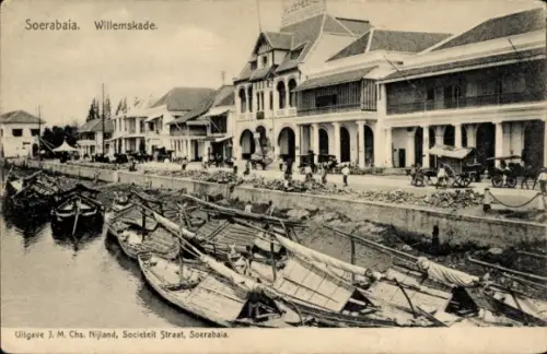 Ak Soerabaja Surabaya Java Indonesien, Willemskade